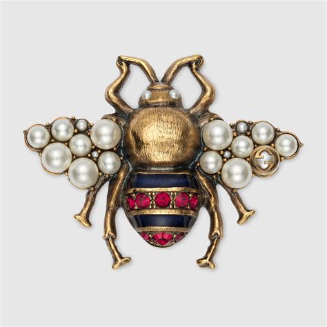 bee gucci|gucci bee brooch.